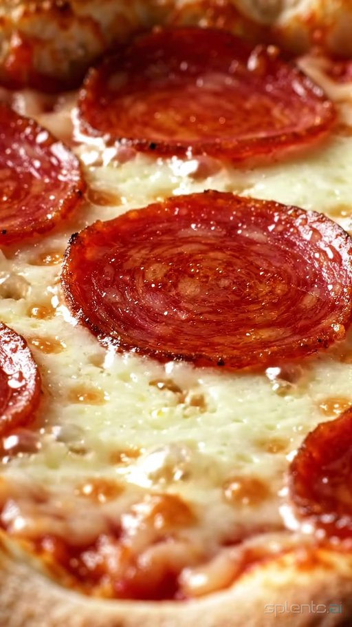 Crispy Pepperoni Pizza
