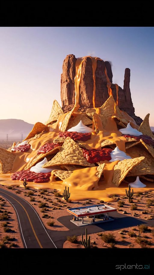 Desert Nachos Monument Valley — restaurant video
