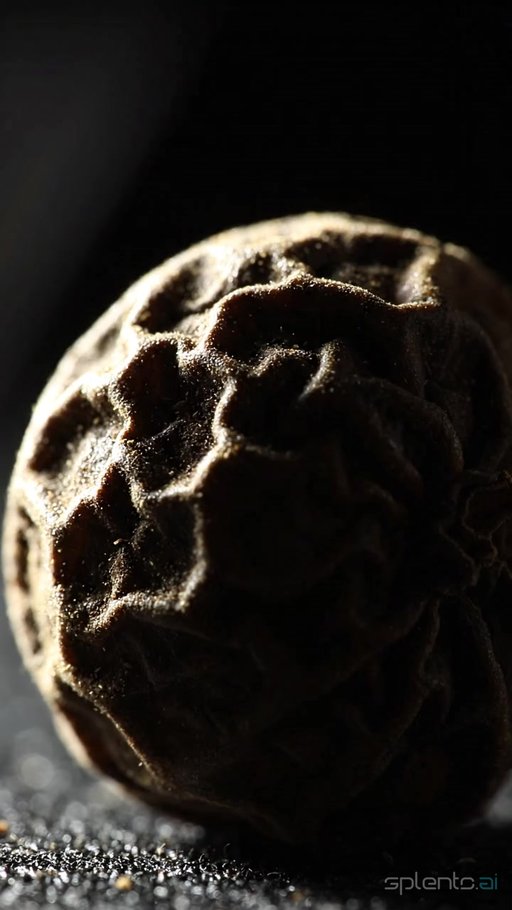 Black Peppercorn Macro Shot