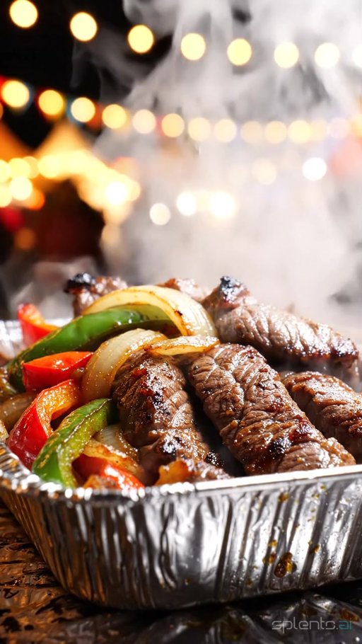 Sizzling Steak Fajita Tray