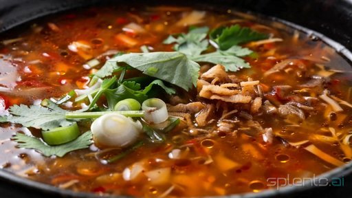 Macro Soup Preparation — restaurant video