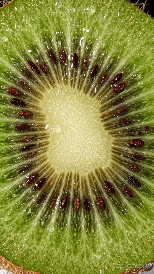 Close-Up Kiwi Slices