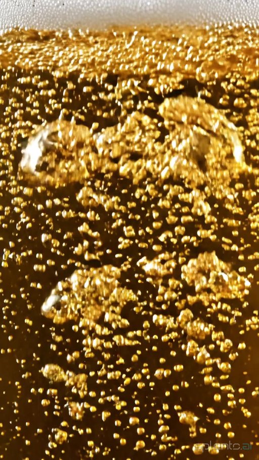 Macro Beer Bottle