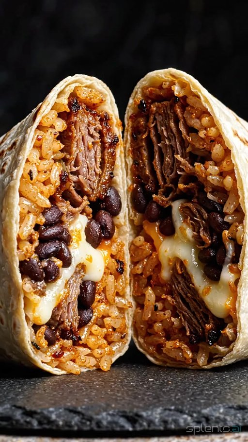 Halved Burrito