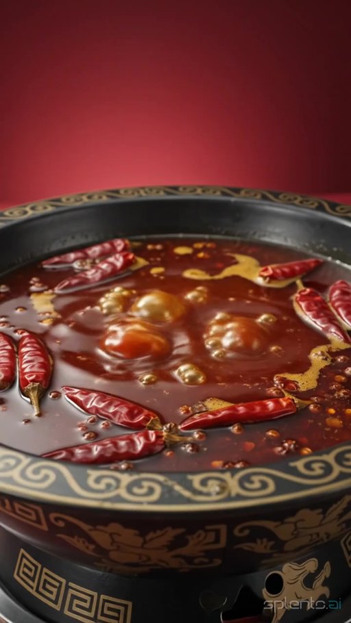 Spicy Hot Pot Close-Up