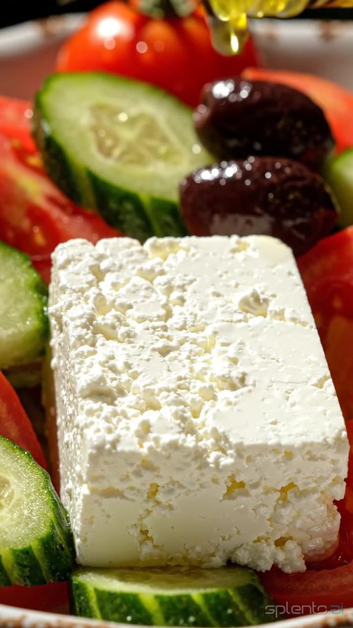 Greek Salad Preparation