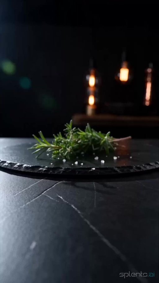 Grilled Beef Steak Slicing And SIZZLING
