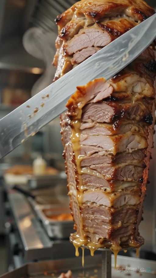 Shawarma Meat Preparation