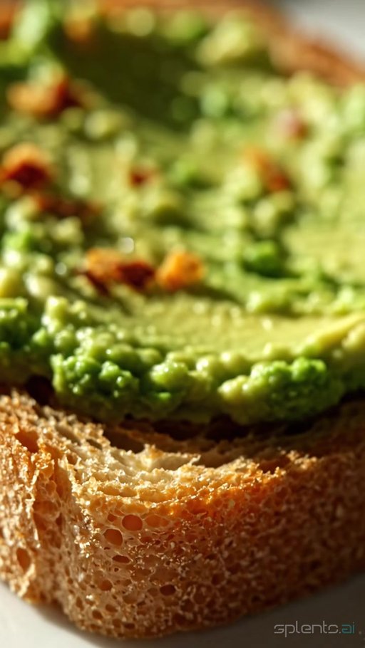 Avocado and Tomato Bread Slice