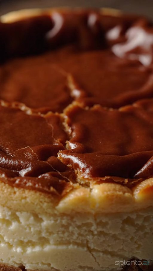 Burnt Basque Cheesecake Macro