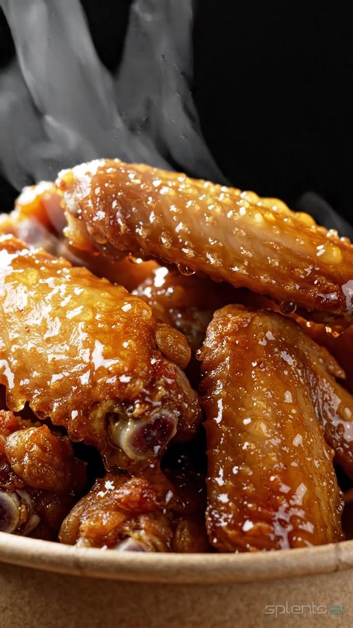 Honey Glazed Chicken Wings