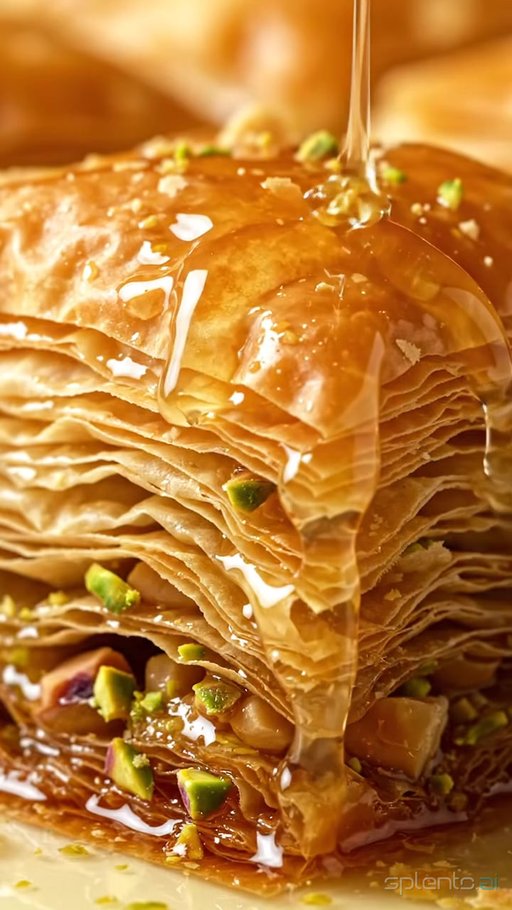 Rich Baklava with Honey — restaurant video