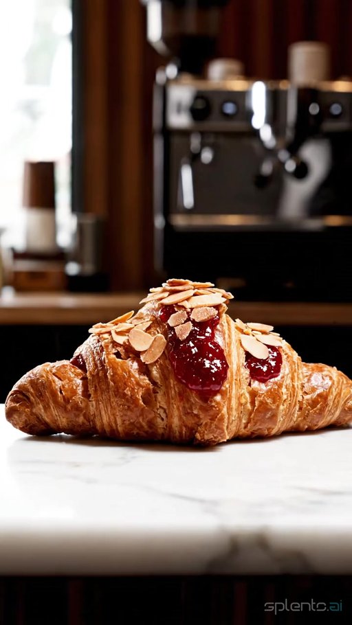 Fresh Almond Croissant