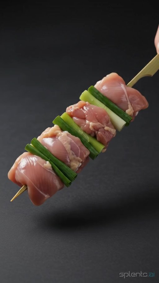 Wooden Chicken Skewers