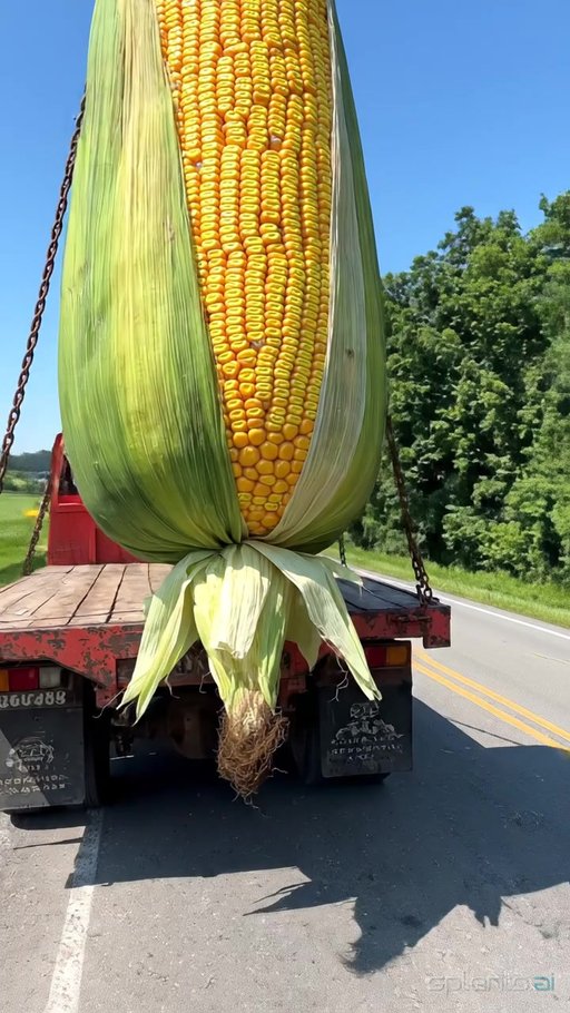Large Ear of Corn Delivery