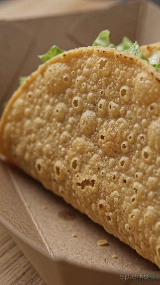 Crunchy Beef Tacos Takeaway Pan Shot