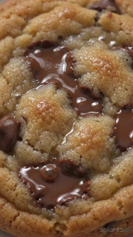 Warm Chocolate Chip Cookie Macro