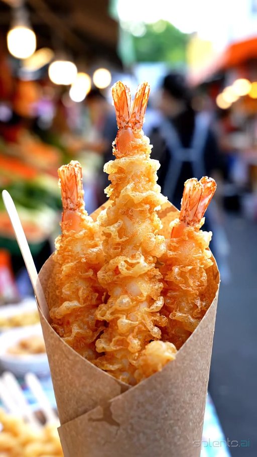 Tempura Shrimp Cone