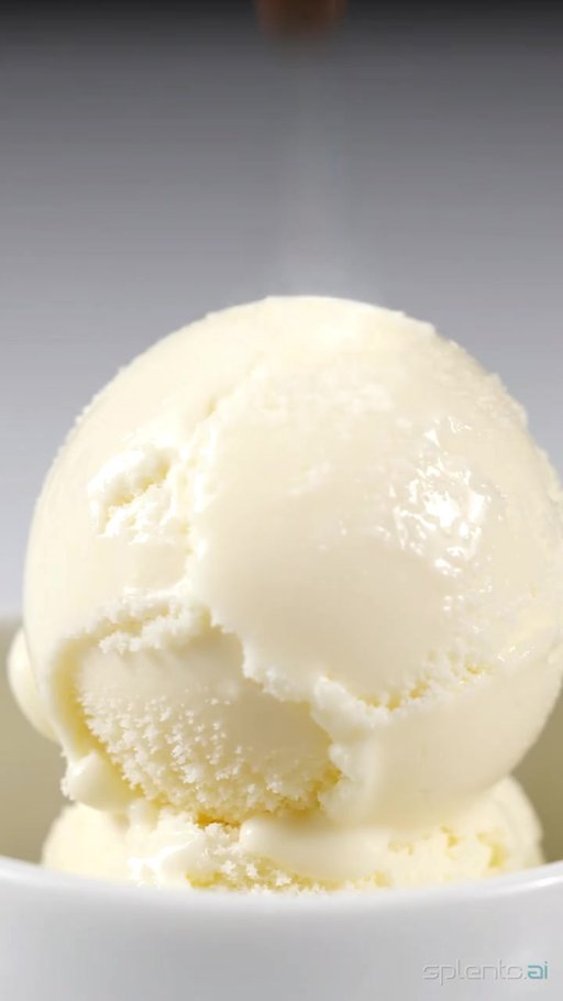 Vanilla Ice Cream Scoop