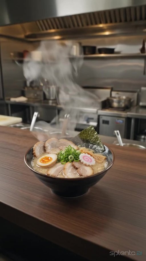 Ramen in Restaurant Kitchen