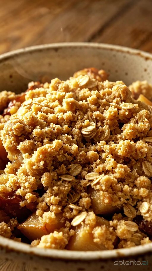 Apple Crisp Bowl