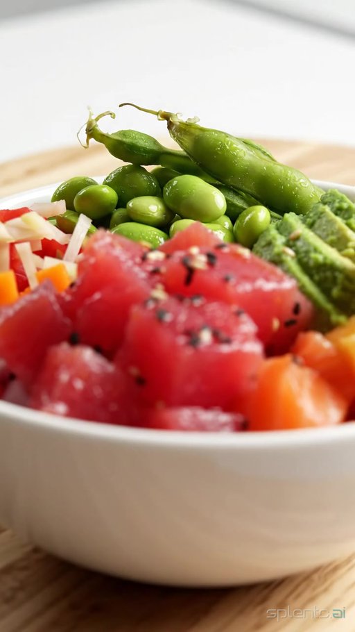 Vibrant Tuna Poke Bowl