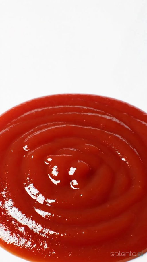 Circular Ketchup Pattern