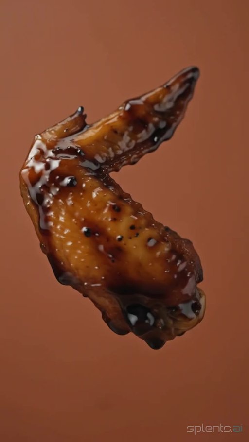 Glistening Chicken Wing — restaurant video