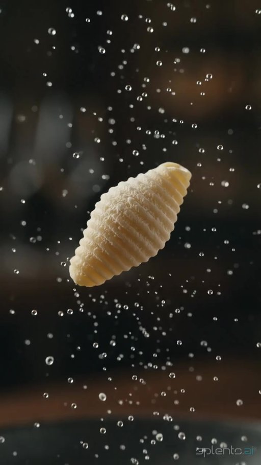 Orecchiette Pasta Droplets — restaurant video