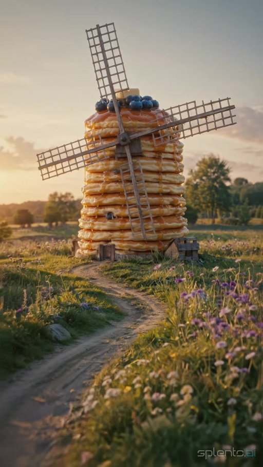 Pancake Windmill — restaurant video