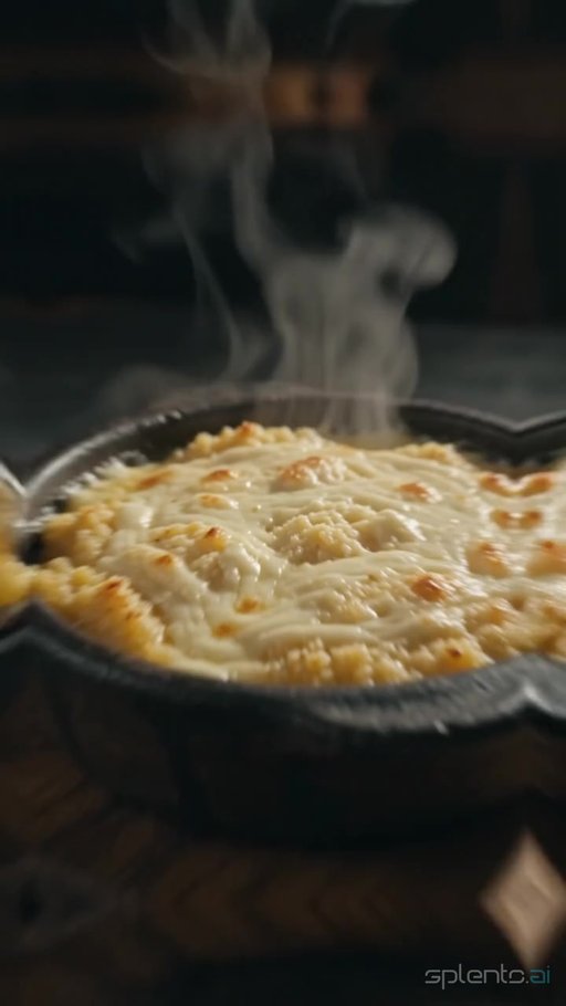 Cheesy Pasta Close-Up — restaurant video