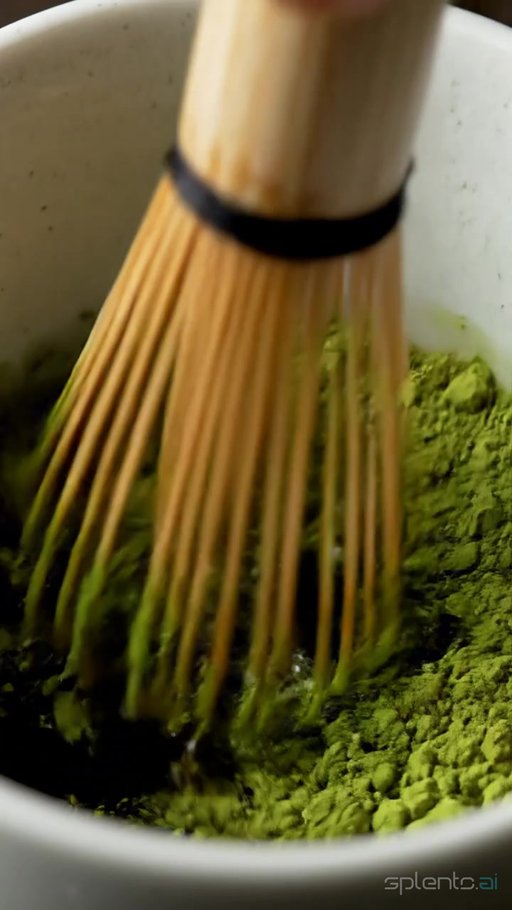 Matcha Latte Preparation Macro