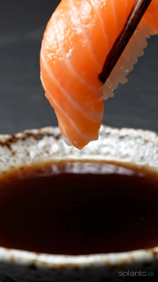 Sushi Salmon Dip — restaurant video