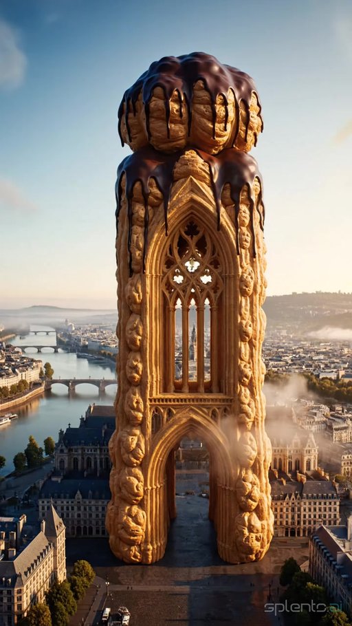 Notre Dame Cathedral Pastry