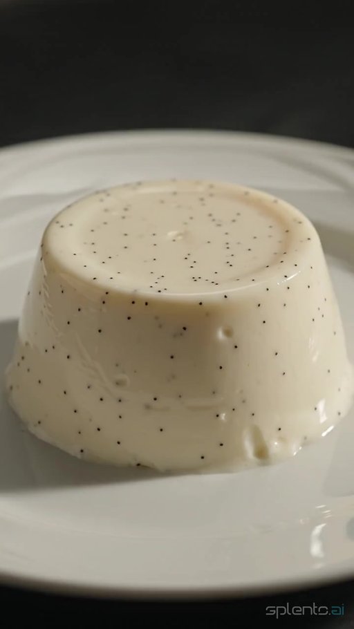 Vanilla Panna Cotta Promo