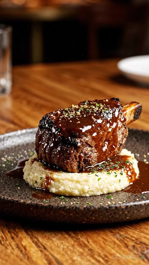 Braised Short Rib & Creamy Polenta