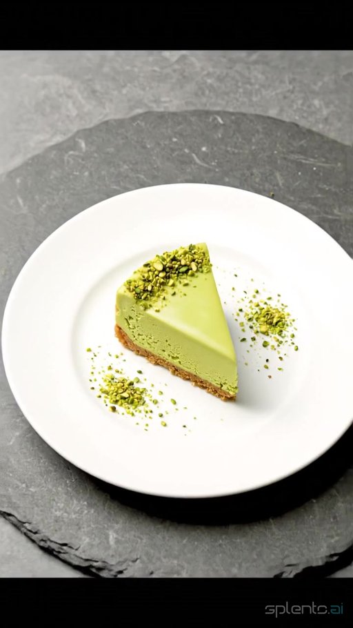 Glamorous Pistachio Cheesecake