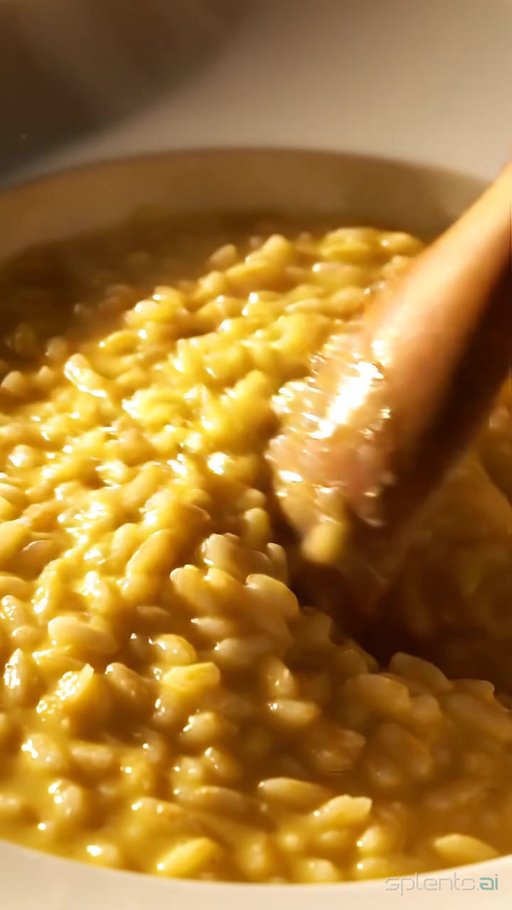 Creamy Saffron Risotto