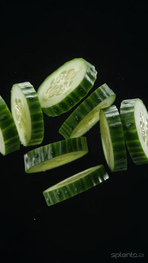 Fresh Cucumber Display — restaurant video