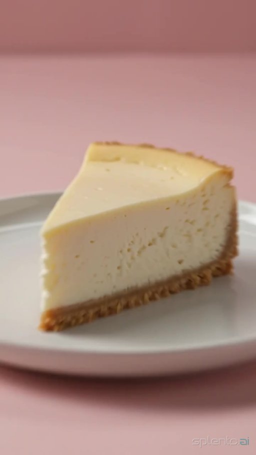 New York Cheesecake Slice — restaurant video