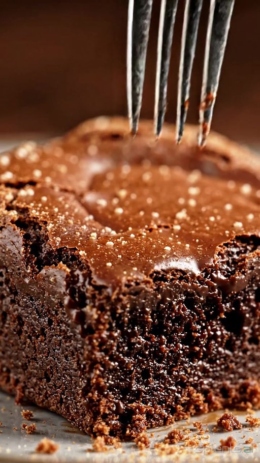 Luxury Chocolate Brownie — restaurant video