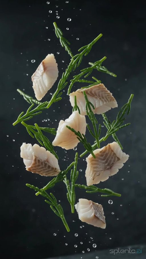 Fish Slices with Rosemary — restaurant video