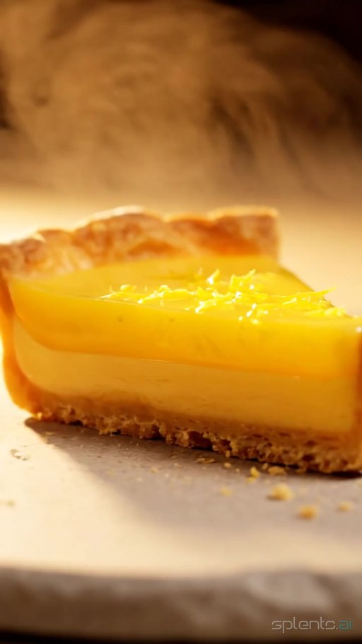 Lemon Tart Slice