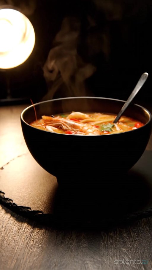 Steaming Tom Yum Soup