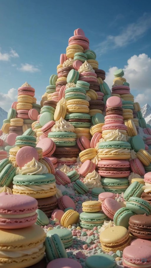 Dreamy Macaron Tower