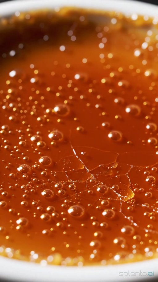 Amber Liquid Close-up