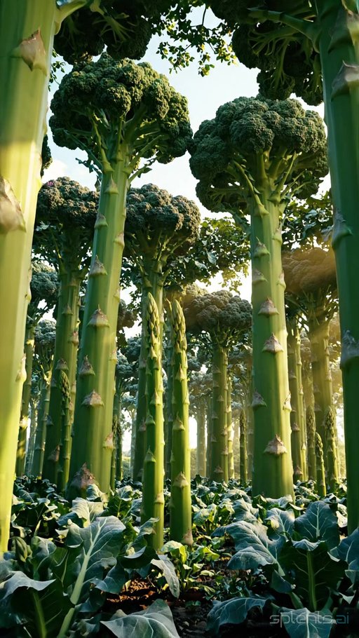 Fantasy Broccoli Forest
