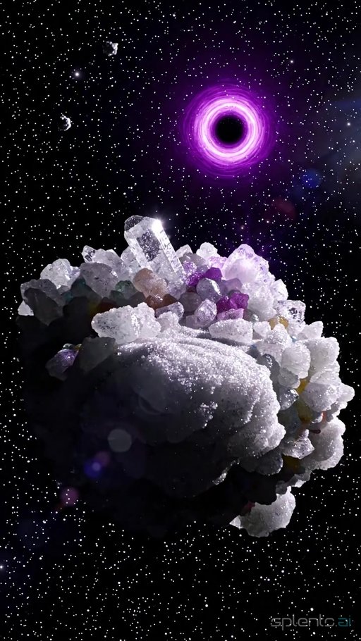 Asteroid Sugar Crystal