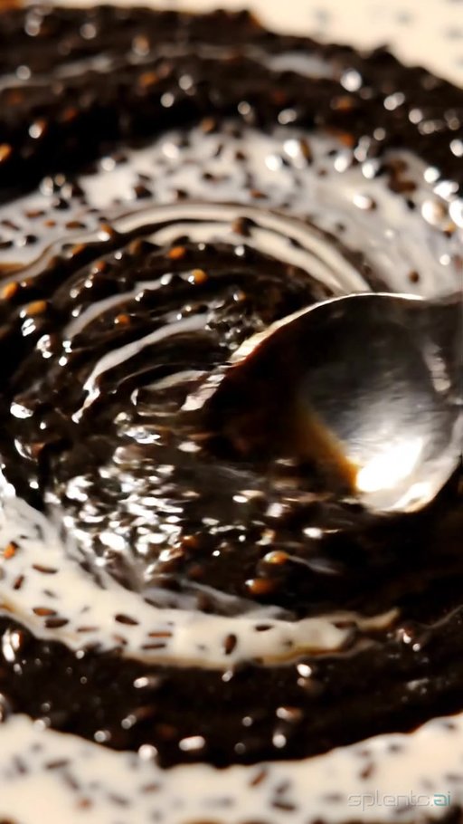 Chocolate Sauce Spoon