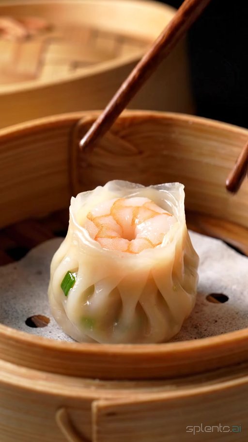 Shrimp Dumpling (Har Gow) — restaurant video